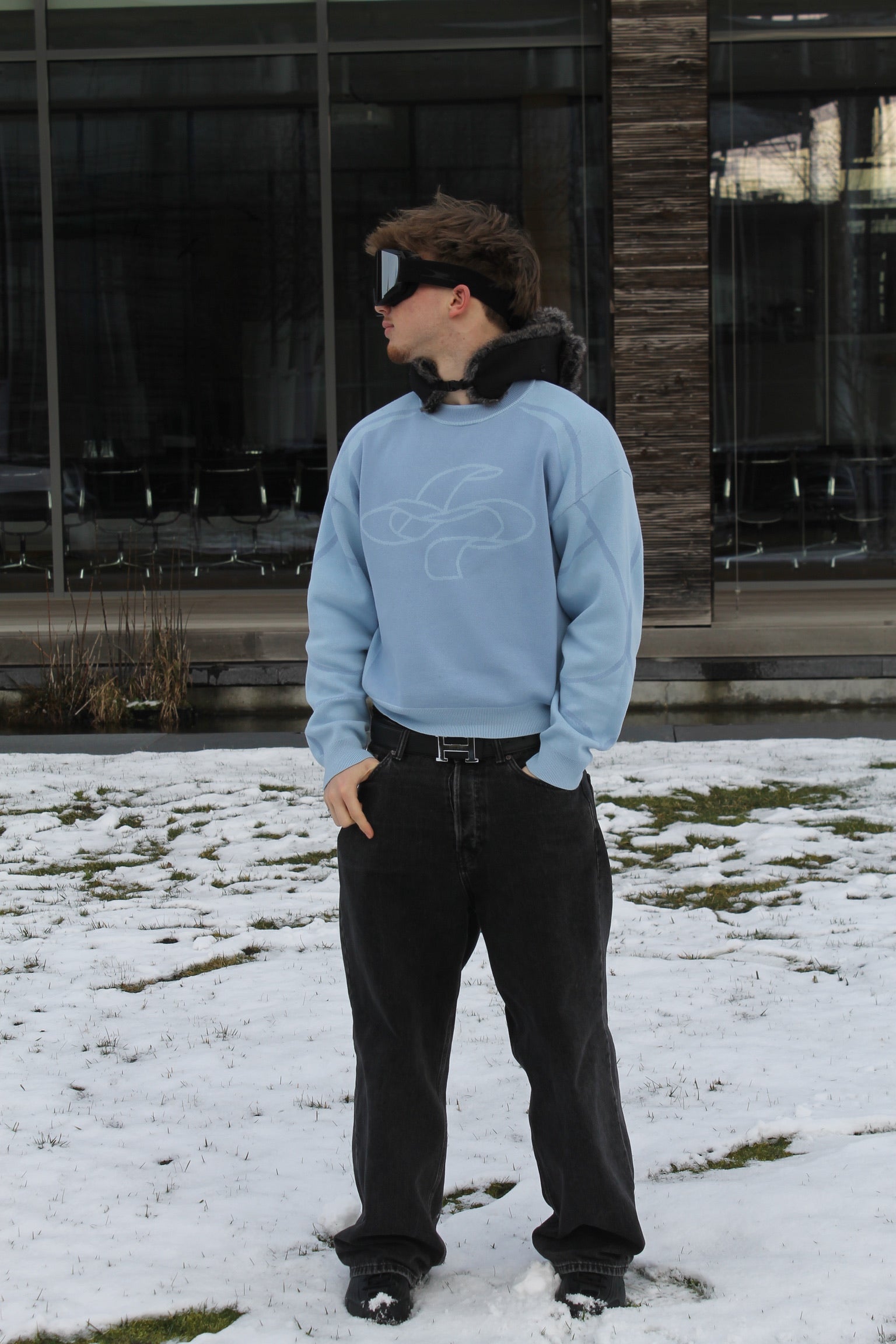Arctic Blue Knitsweater